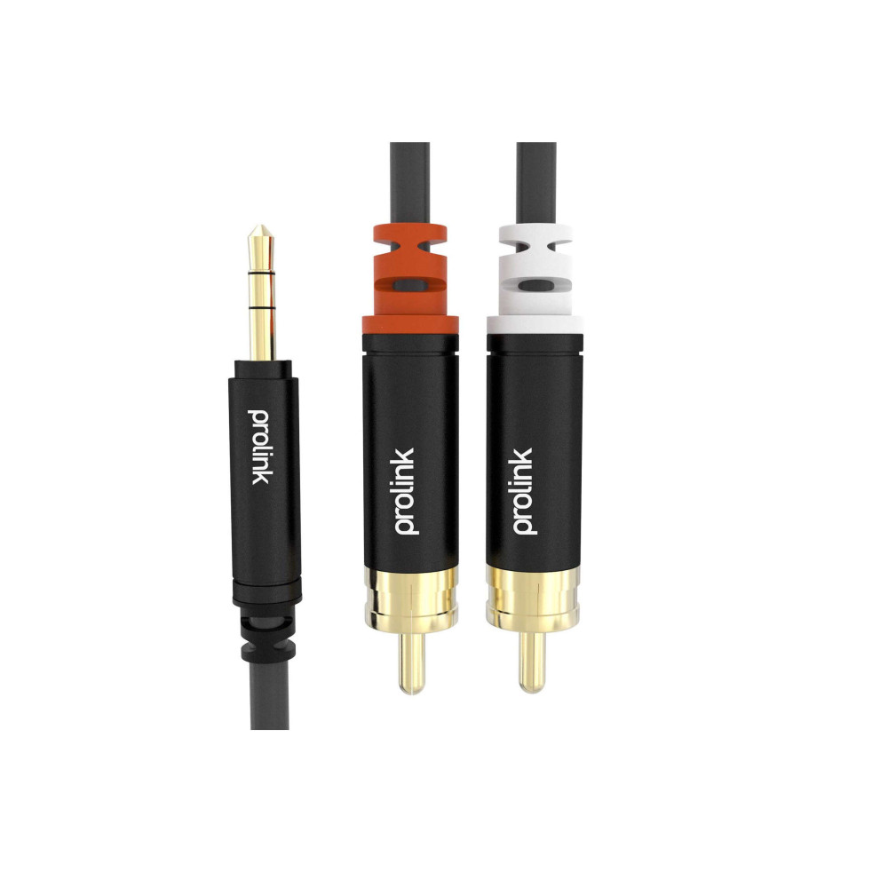 Prolink καλώδιο mini Jack 3.5mm male σε RCA male HMM103-0150 1.5m (Μαύρο)