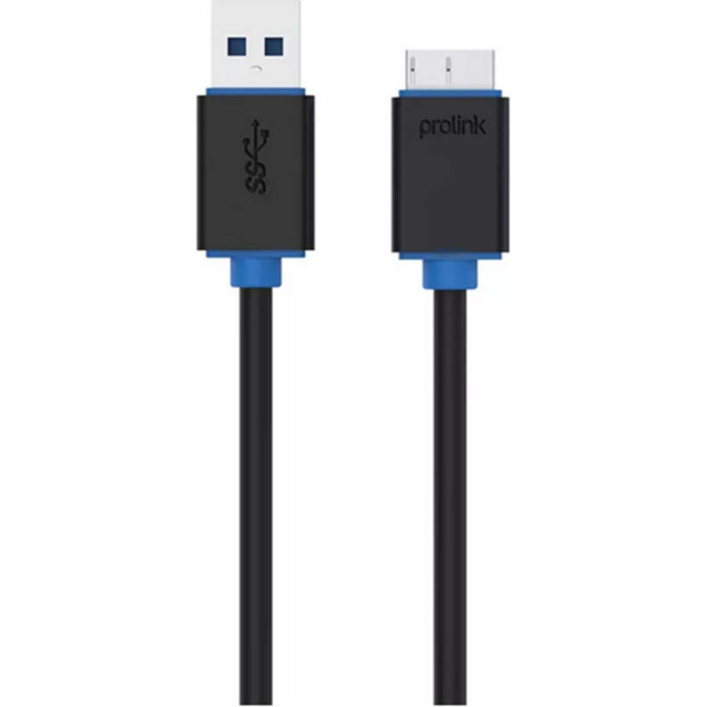 Prolink καλώδιο USB3.0 A σε USB3.0 micro-B PB458-0150 1.5m (Μαύρο)