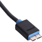 Prolink καλώδιο USB3.0 A σε USB3.0 micro-B PB458-0150 1.5m (Μαύρο)