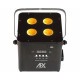 Προτζέκτορας Par 4x10W RGBWA-UV  'AFX AIR' - Afx Light FREEPARHEX-BL