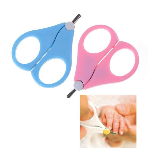 Ψαλιδάκι ασφαλείας για τα νύχια του μωρού σε γαλάζιο χρώμα