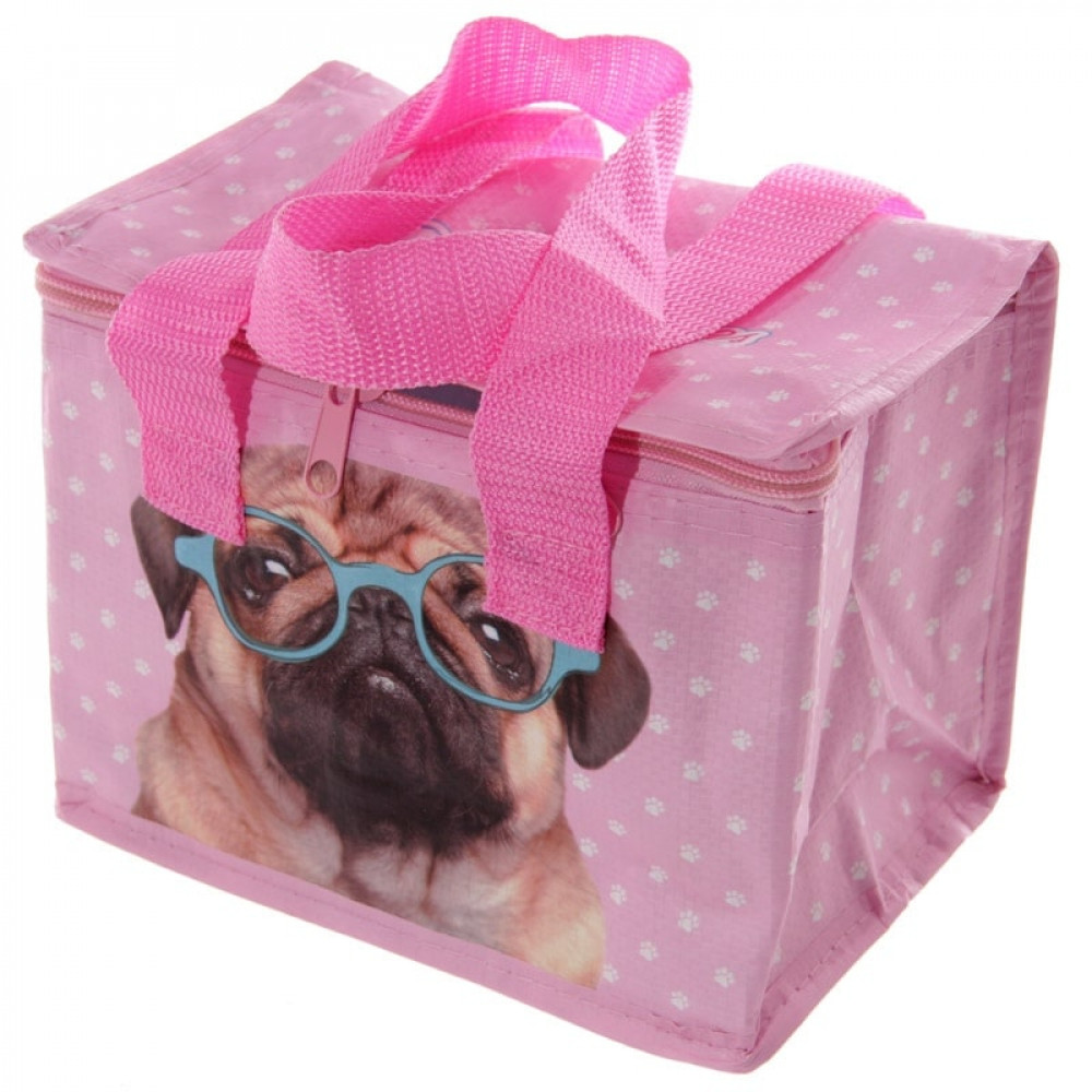Puckator Ισοθερμική Τσάντα Φαγητού Lunch Bag - Jack Evans Pink Pug