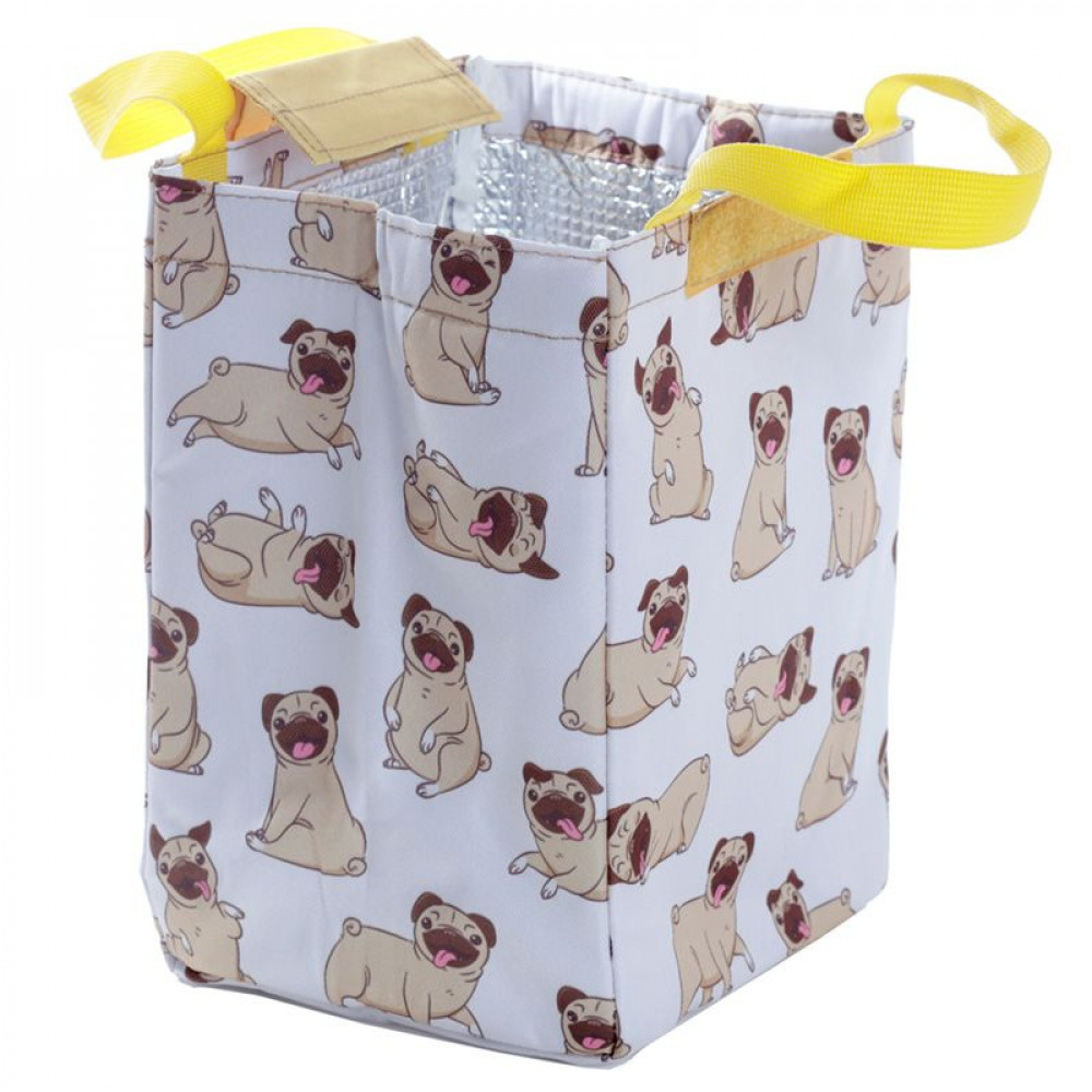Puckator Ισοθερμική Τσάντα Φαγητού Lunch Bag - Mopps Pug