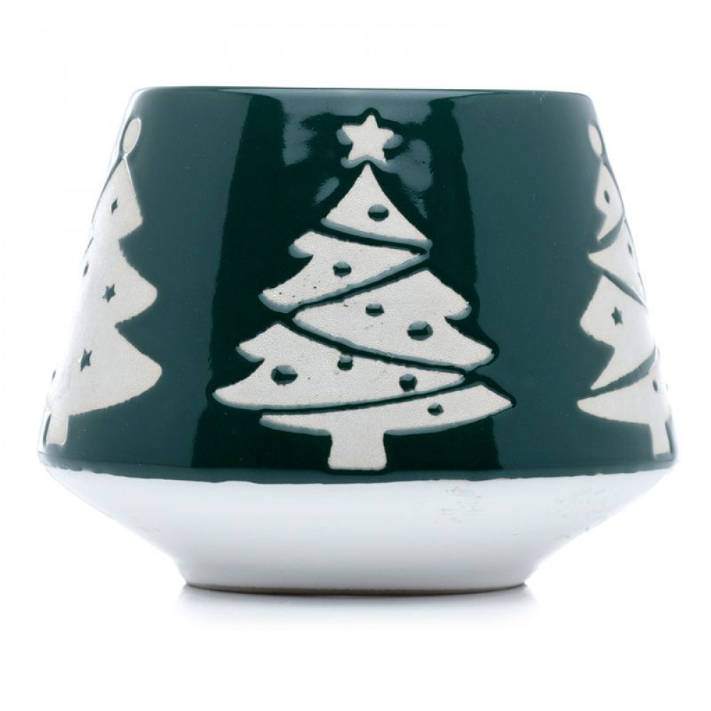 Puckator Χριστουγεννιάτικη Κούπα Tree Green Glaze Relief Κεραμική