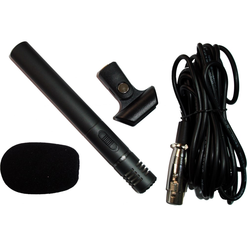Πυκνωτικό μικρόφωνο Χειρός 1.5V με Phantom power - EM-6000