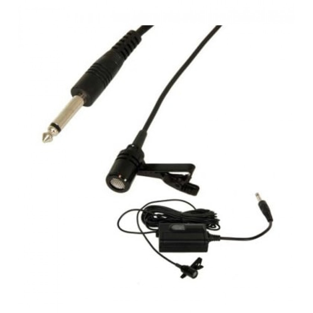 Πυκνωτικό μικρόφωνο πέτου ή γραβάντας με μπαταρία ΑΑ 1.5V - LTC Audio ECM-1000