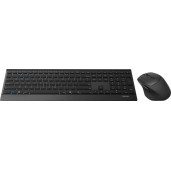 Rapoo 9500M Ασύρματο Combo Set, Multi-mode, Ultra-Slim, US (Μαύρο)