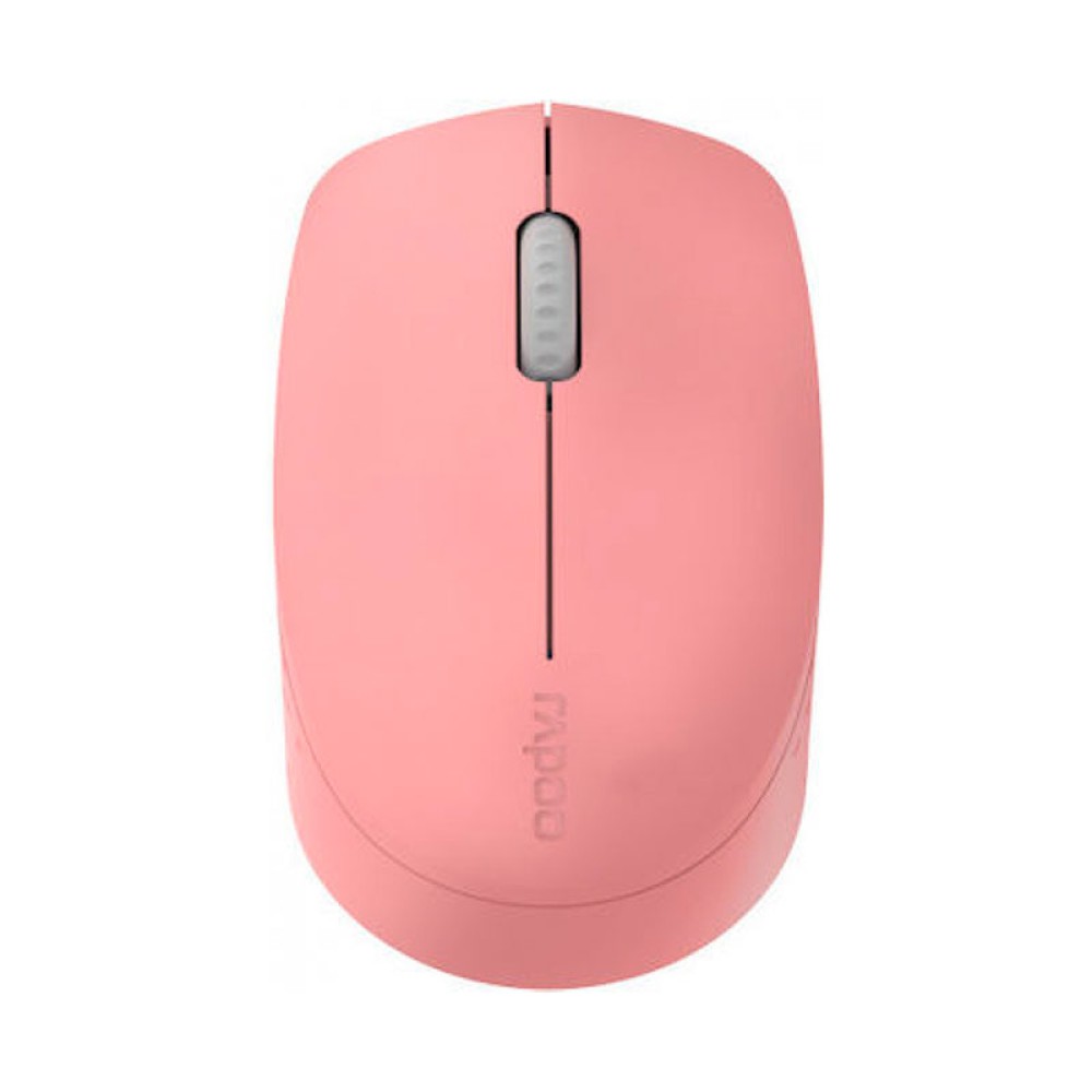 Rapoo M100 Ασύρματο Ποντίκι Multi-mode, Silent (Ροζ)