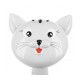 Rebel Επιτραπέζιο Φωτιστικό Led Γάτα Για Παιδιά 6w (Λευκό)