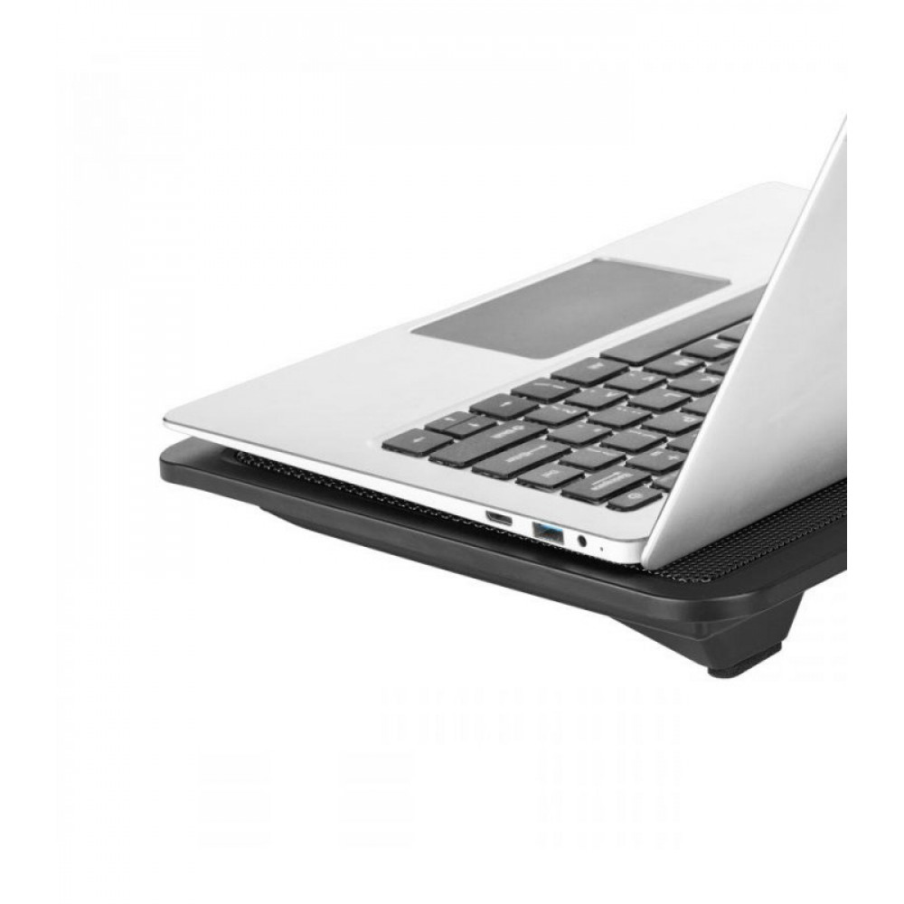 Rebel Βάση με Ανεμιστήρα γιά Laptop 10-14" (Μαύρο)