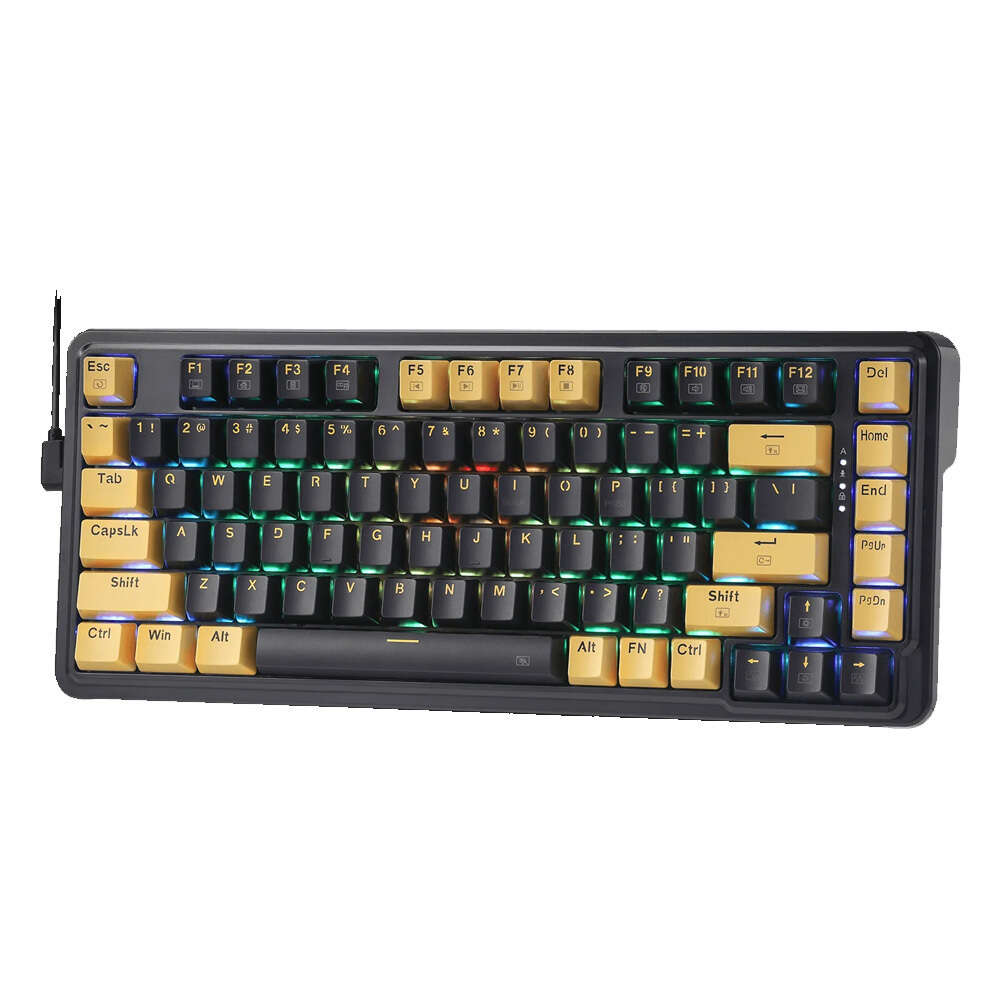 Redragon ELF K649YP-RGB Ενσύρματο Μηχανικό Gaming πληκτρολόγιο (Μαύρο)