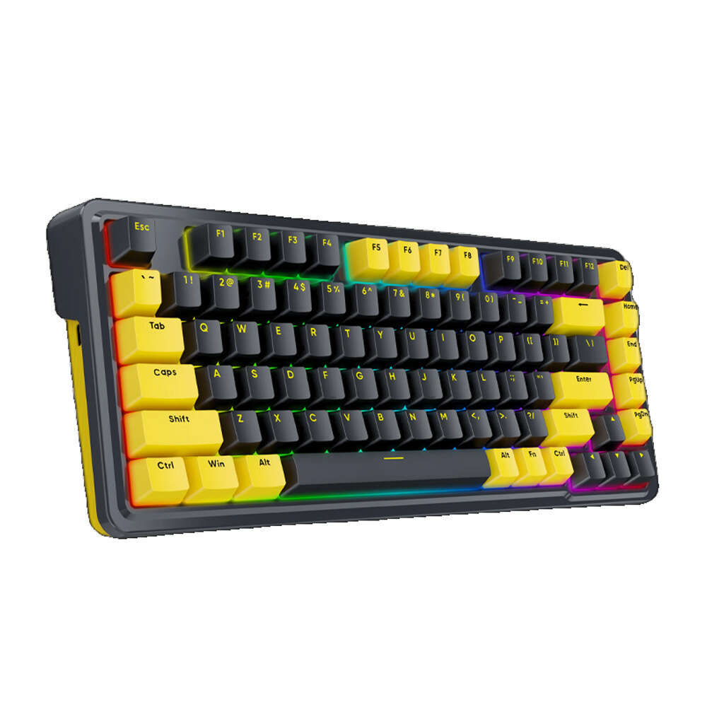 Redragon ELF K649YP-RGB Ενσύρματο Μηχανικό Gaming πληκτρολόγιο (Μαύρο)