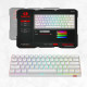 Redragon K530W RGB Draconic Pro White Custom Brown Ασύρματο Gaming Μηχανικό πληκτρολόγιο (Λευκό)