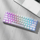 Redragon K530W RGB Draconic Pro White Custom Brown Ασύρματο Gaming Μηχανικό πληκτρολόγιο (Λευκό)