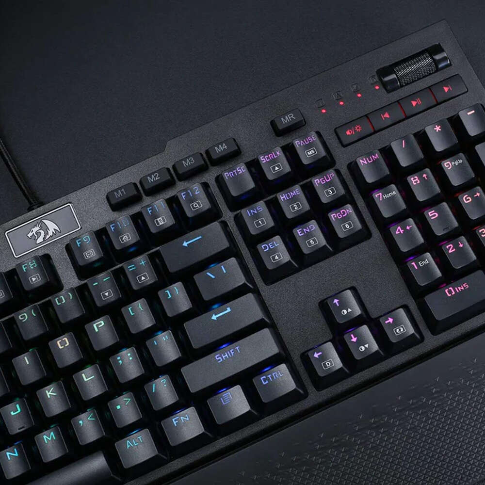 Redragon K586 Brahma Gaming Μηχανικό πληκτρολόγιο (Μαύρο)