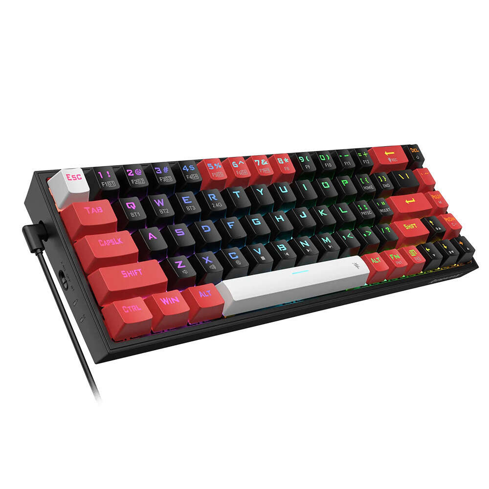 Redragon K631 Pro BRW Ασύρματο Gaming Μηχανικό πληκτρολόγιο