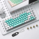 Redragon K631RGB-PRO-GW Ασύρματο Μηχανικό Gaming πληκτρολόγιο (Green/White)