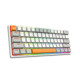 Redragon K642WGO-RGB Akali Ενσύρματο Gaming Μηχανικό πληκτρολόγιο (Λευκό)