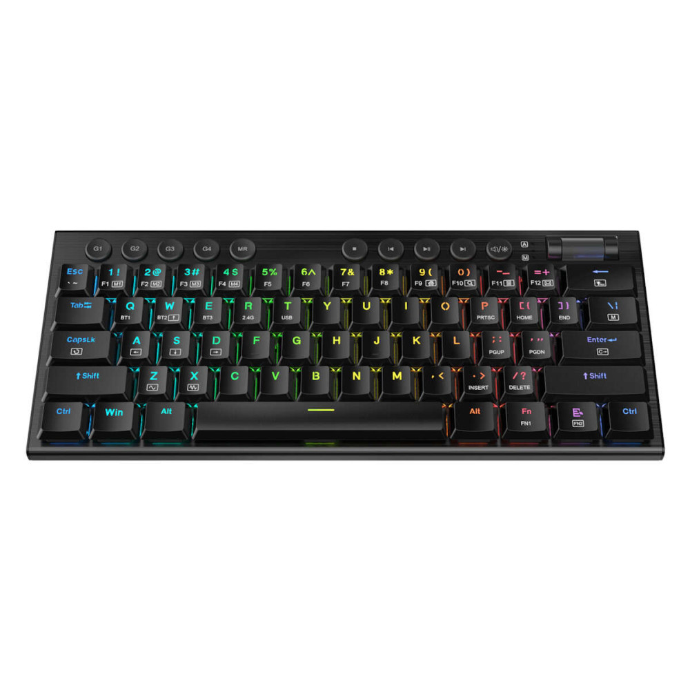 Redragon Noctis K632 PRO Ασύρματο Gaming Μηχανικό πληκτρολόγιο (Μαύρο)