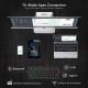 Redragon Noctis K632 PRO Ασύρματο Gaming Μηχανικό πληκτρολόγιο (Μαύρο)