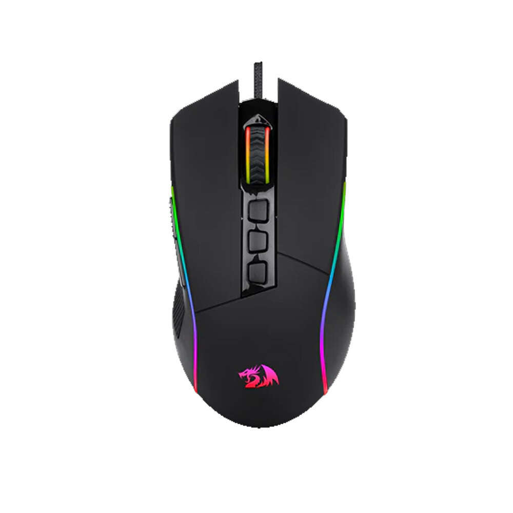 Redragon Plank M812-RGB Ενσύρματο Gaming Ποντίκι (Μαύρο)