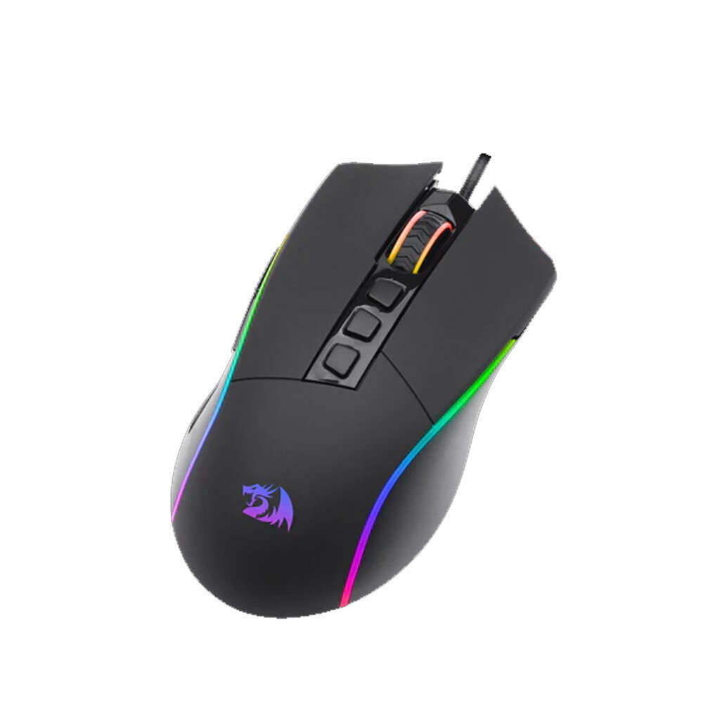 Redragon Plank M812-RGB Ενσύρματο Gaming Ποντίκι (Μαύρο)