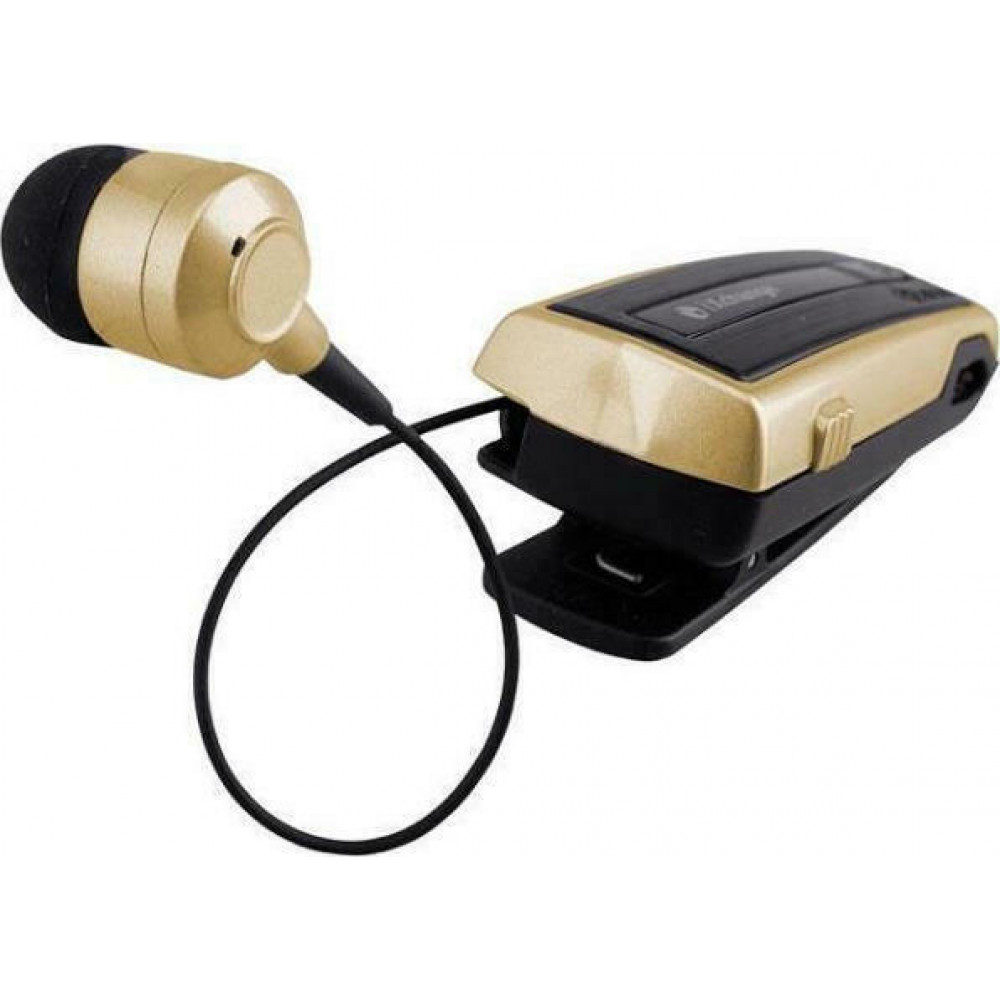 iXchange UA28 Retractable BT Headset Vibration (Χρυσό)