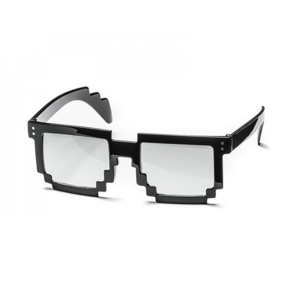 Retro 8bit Pixel γυαλιά (Μαύρο)