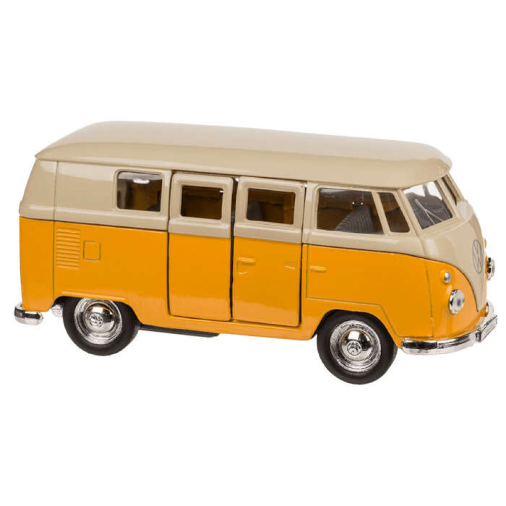 Retro Μινιατούρα VW T1 1963 12 cm (Κίτρινο)