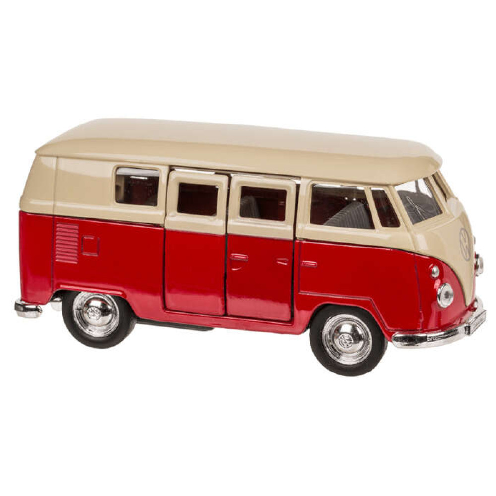 Retro Μινιατούρα VW T1 1963 12 cm (Κόκκινο)