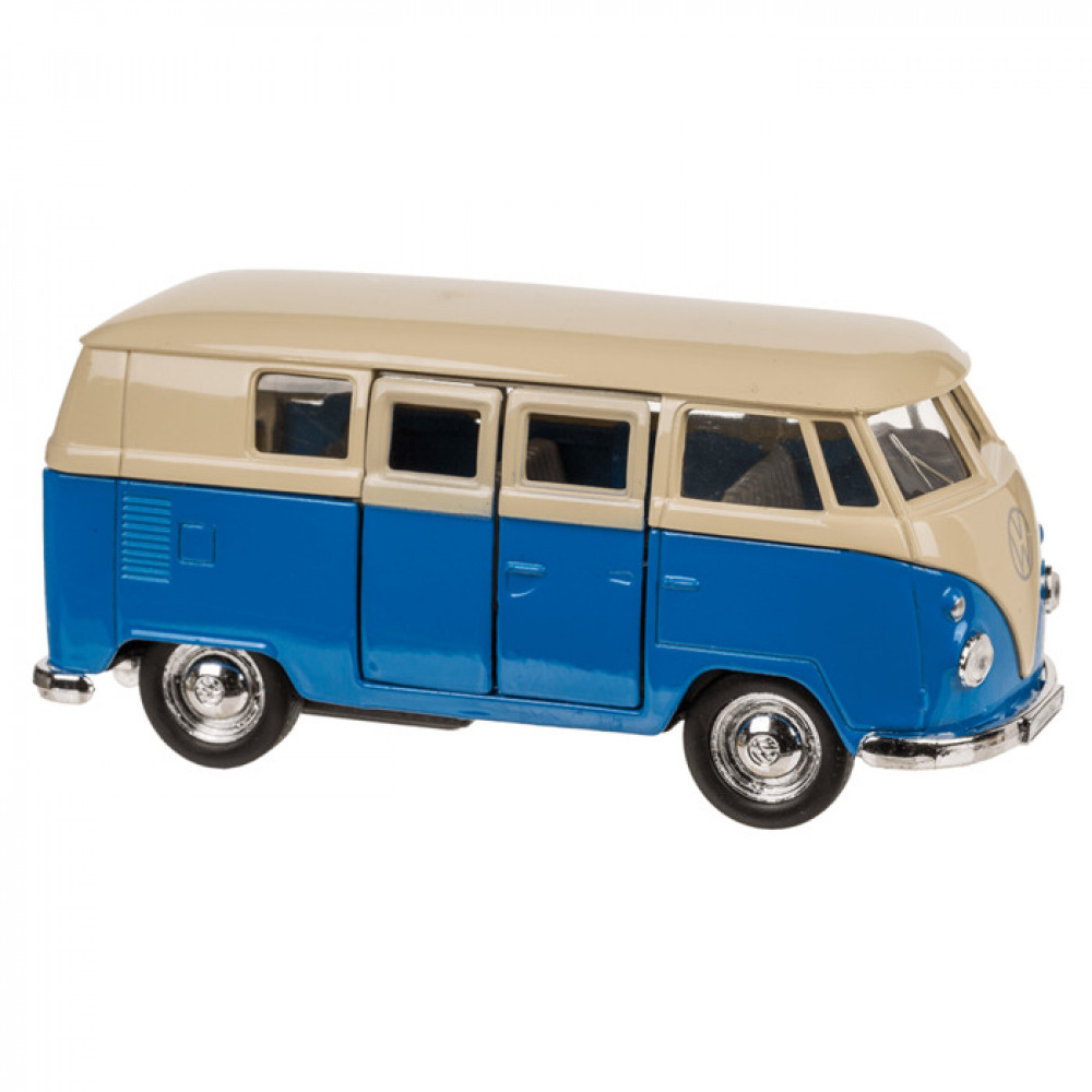 Retro Μινιατούρα VW T1 1963 12 cm (Μπλε)