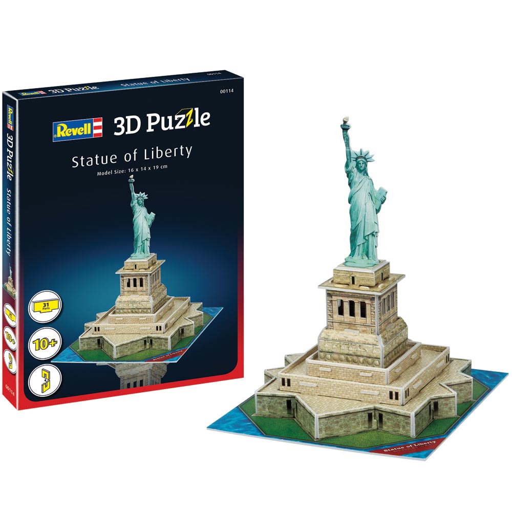 Revell 3D Puzzle Άγαλμα της Ελευθερίας 00114 (31 pcs)