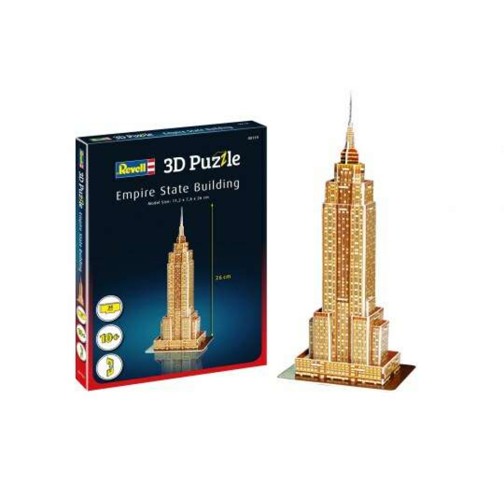 Revell 3D Puzzle Empire State Building 00119 (24 pcs)