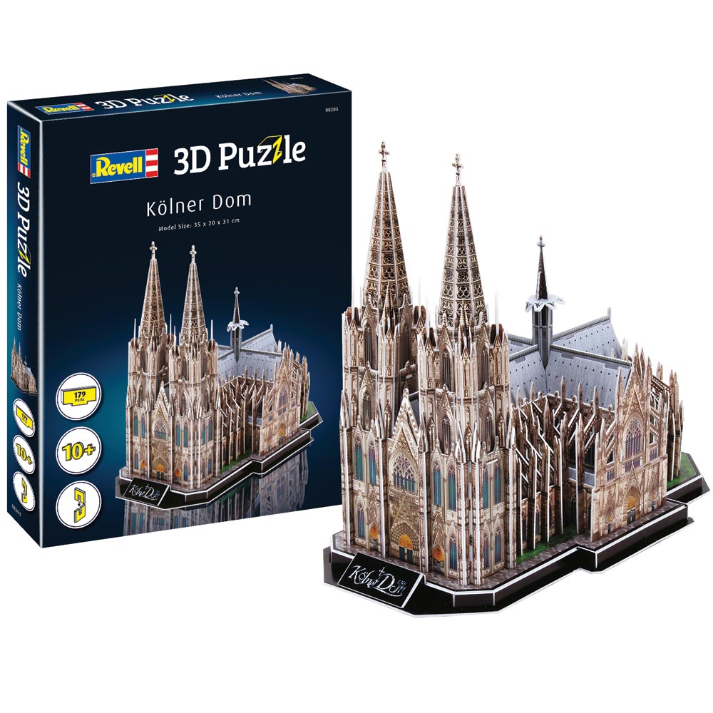 Revell 3D Puzzle Καθεδρικός Ναός Κολωνίας 00203 (179 pcs)