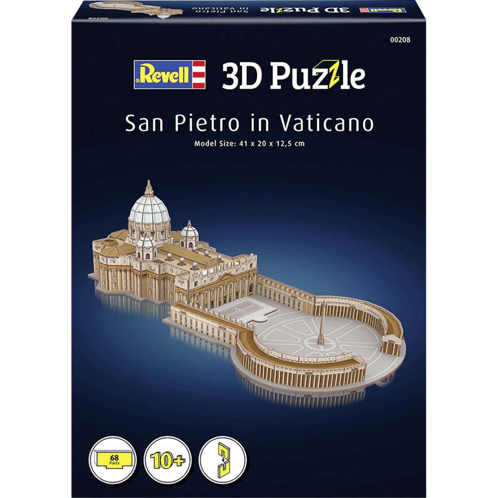 Revell 3D Puzzle St Peter's Basilica Βατικανό 00208 (68 pcs)