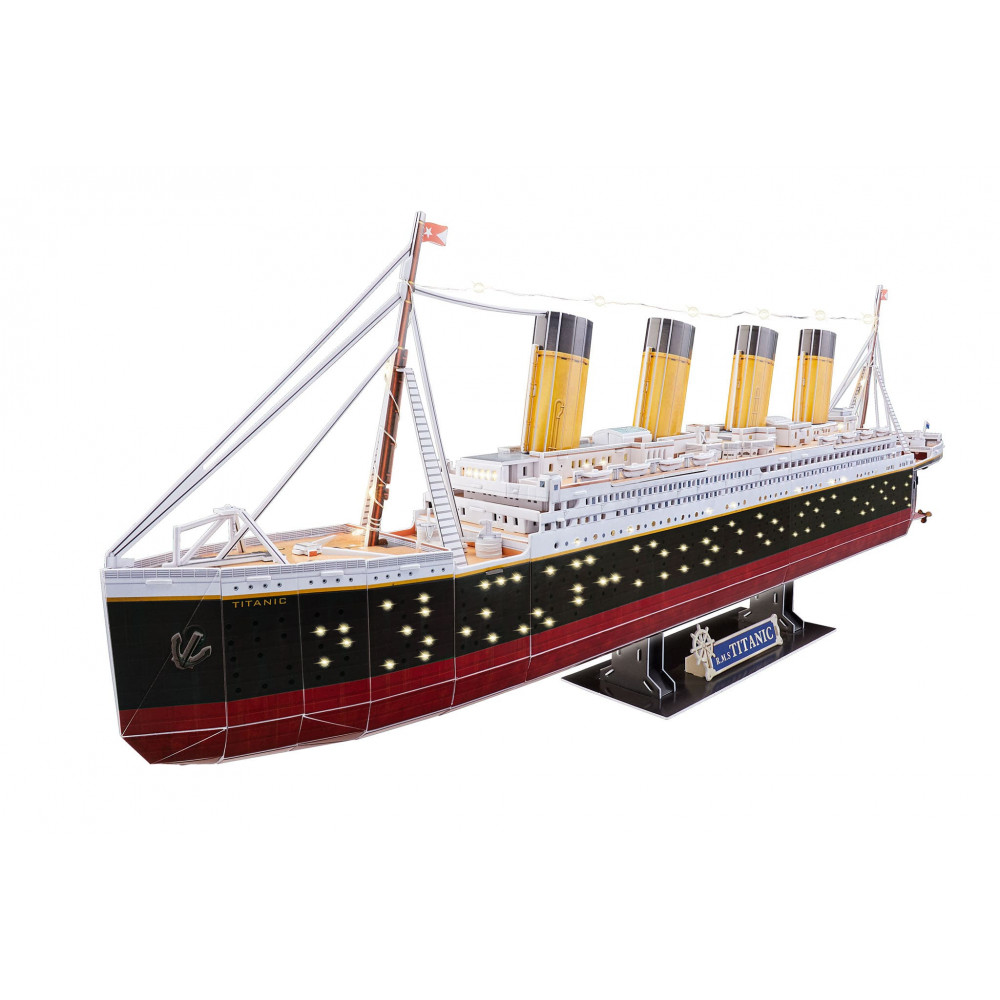 Revell 3D Puzzle Titanic - LED Edition (266 pcs)