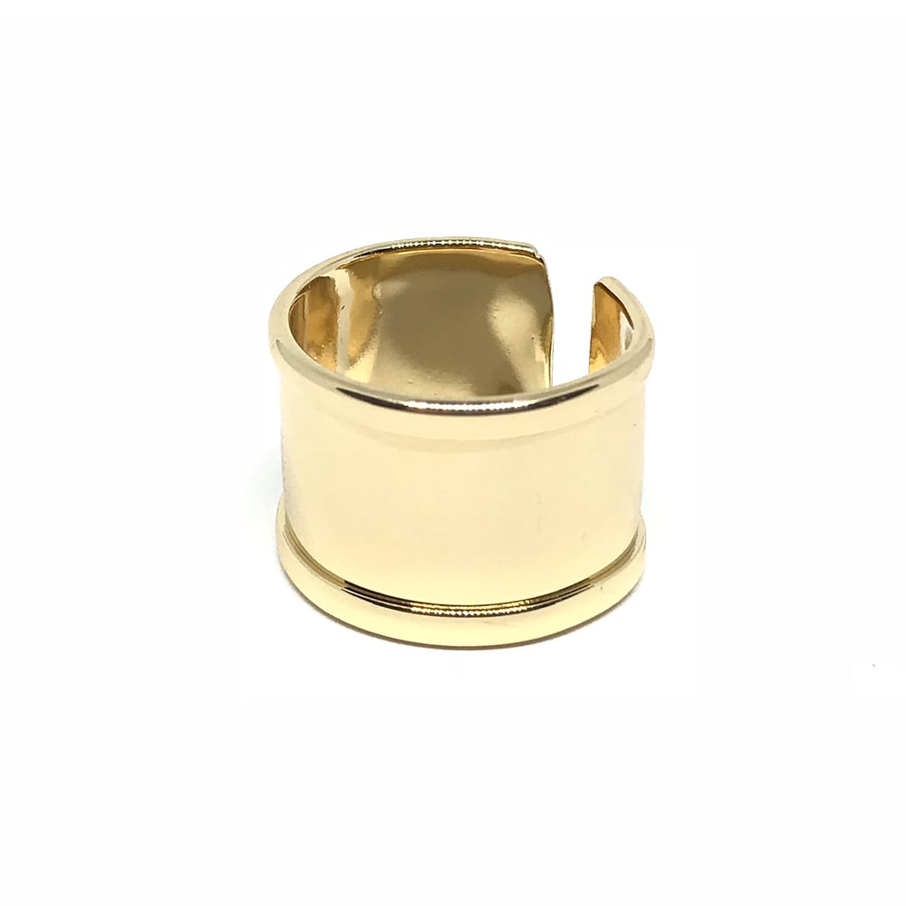 Δαχτυλίδι minimal 10mm gold
