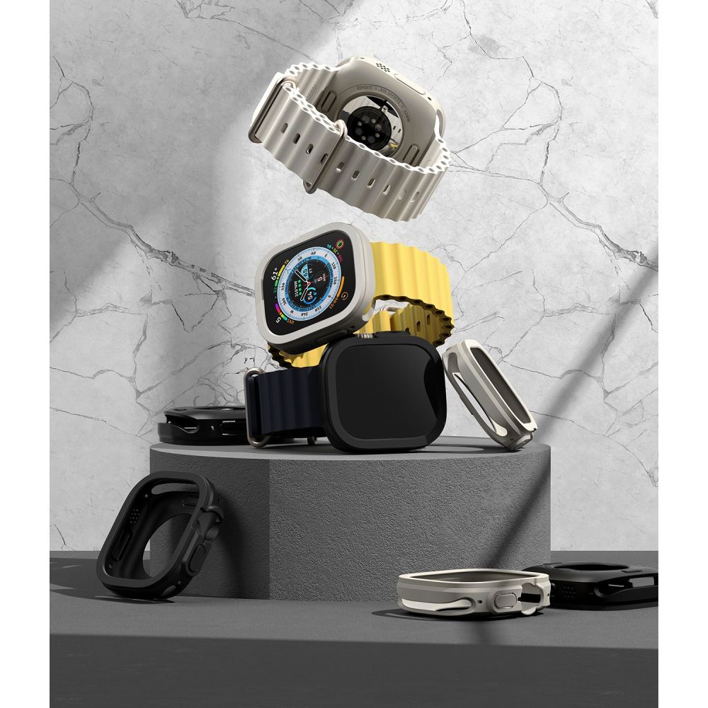 Ringke Θήκη Προστασίας για Apple Watch Ultra 49mm (Μαύρο)