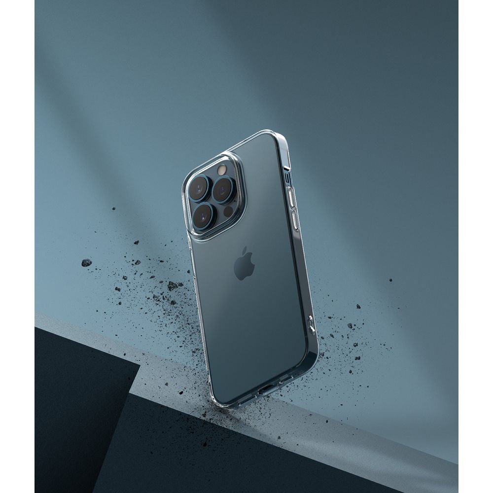Ringke Air Back Cover Θήκη Σιλικόνης για Apple iPhone 13 Pro (Smoke Black)