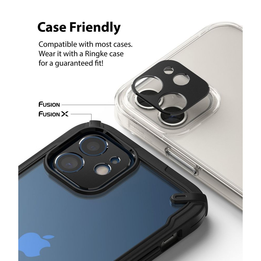 Ringke Camera Styling για Apple iPhone 12 (Ασημί)