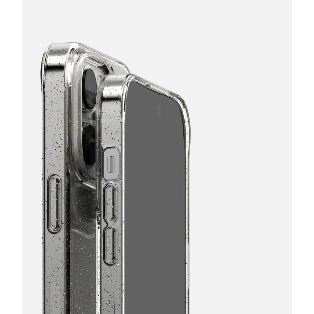 Ringke Θήκη Σιλικόνης Back Cover για Apple iPhone 14 Pro (Glitter/Clear)