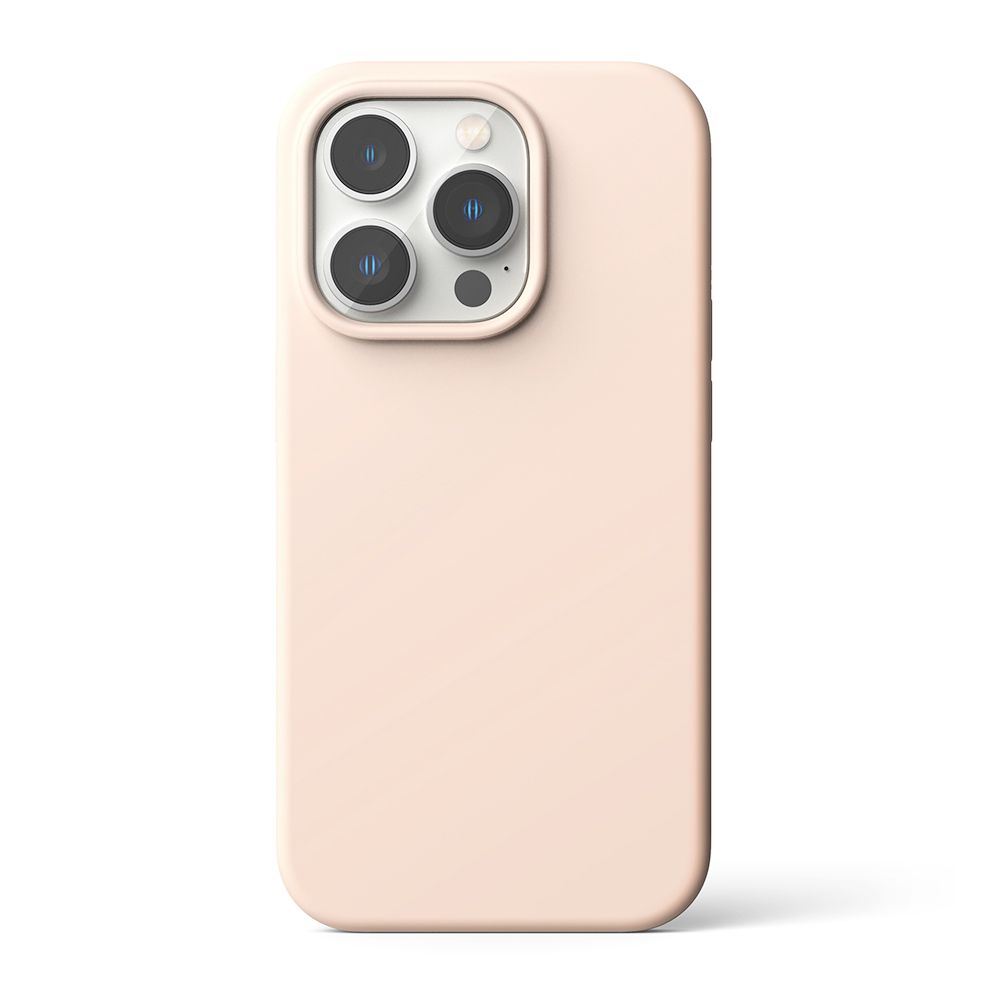 Ringke Θήκη Σιλικόνης Back Cover για Apple iPhone 14 Pro (Pink Sand)