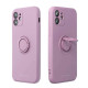 Roar Amber Θήκη Σιλικόνης Ring για Samsung Galaxy A54 5G (Purple)