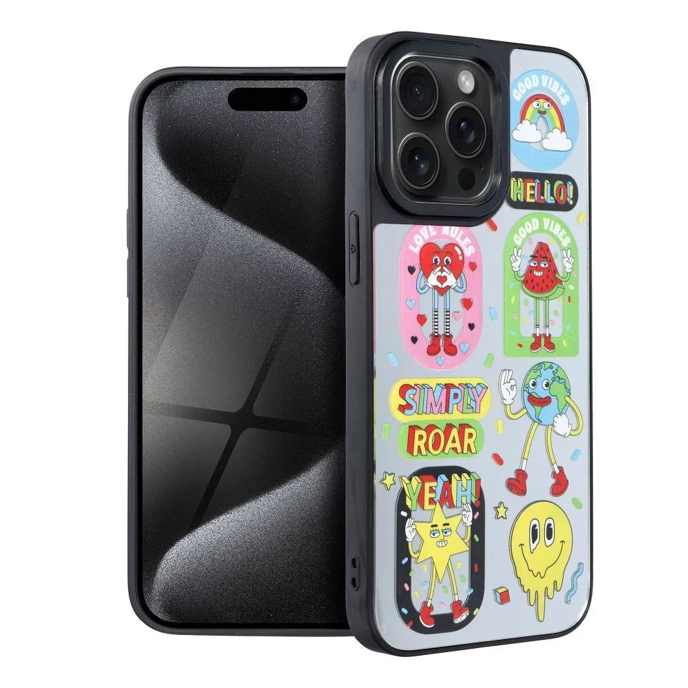 Roar Chill Flash Mirror Case Θήκη backcover για Apple iPhone 13 Pro Max Style 1 (Multicolor)