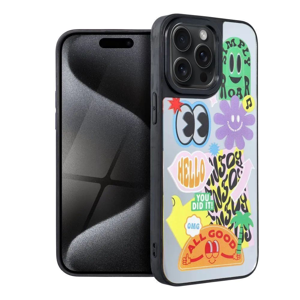 Roar Chill Flash Mirror Case Θήκη backcover για Apple iPhone 14 Pro Style 3 (Multicolor)