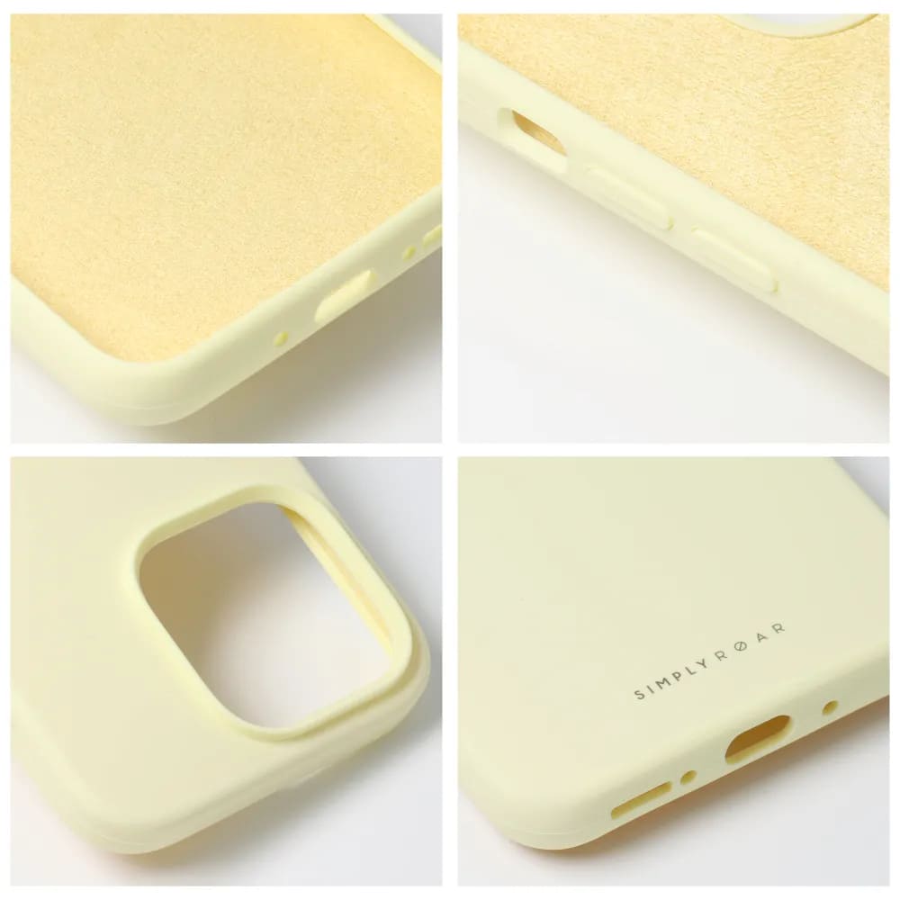 Roar Cloud Skin Silicone Θήκη Σιλικόνης backcover για Apple iPhone 14 Pro Max (Κίτρινο)