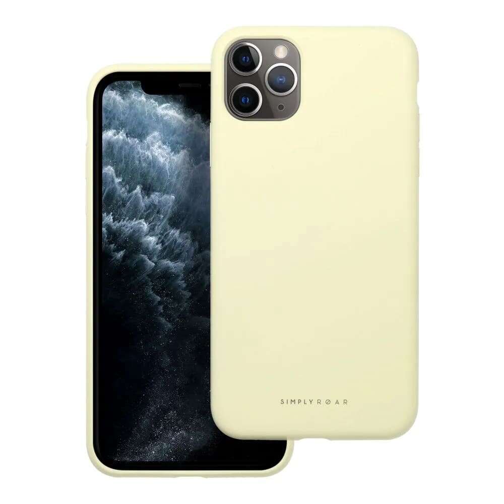 Roar Cloud Skin Silicone Θήκη Σιλικόνης backcover για Apple iPhone 13 Pro (Κίτρινο)