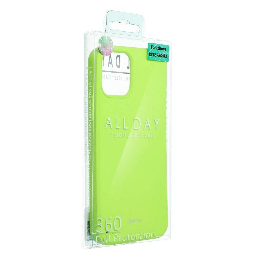 Roar Colorful Jelly Θήκη  για iPhone 12 / 12 Pro (Lime)