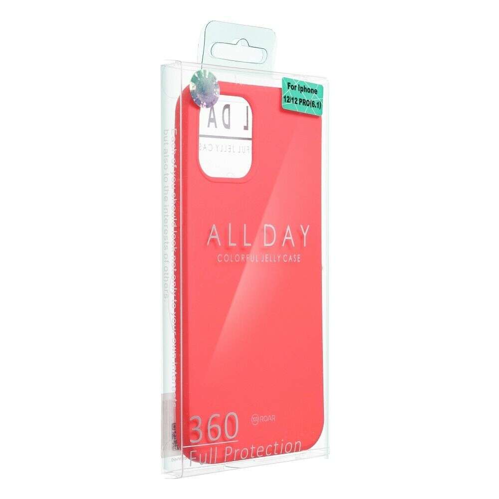 Roar Colorful Jelly Θήκη  για iPhone 12 / 12 Pro (Peach Pink)