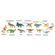 Safari Ltd Μινιατούρες “Φτερωτοί Δεινόσαυροι” (12τμχ)